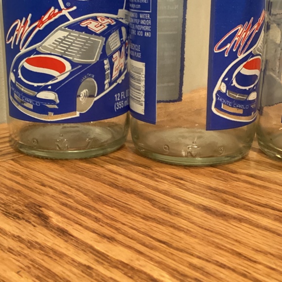 Vintage Pepsi NASCAR Racing Series #24 Jeff Gordon Empty Bottles * Set of 4 - Picture 6 of 7